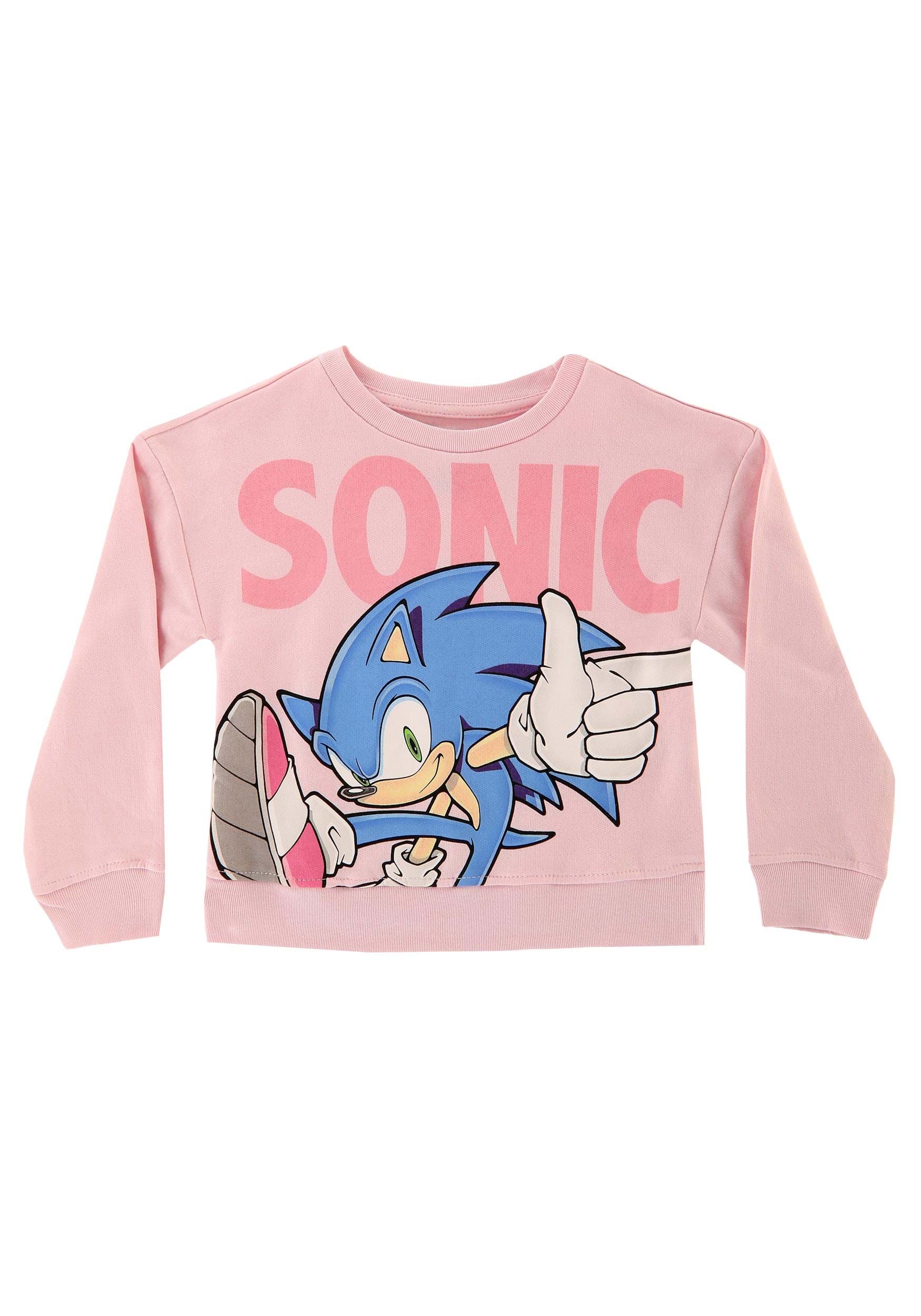 Sonic The Hedgehog Girl's Sweatshirt