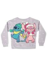 Girls Snowy Stitch and Angel Sweatshirt w/ Scrunch Alt 1