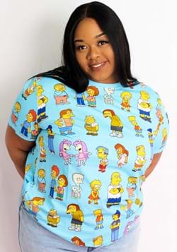 Simpsons Kids of Springfield AOP T-Shirt
