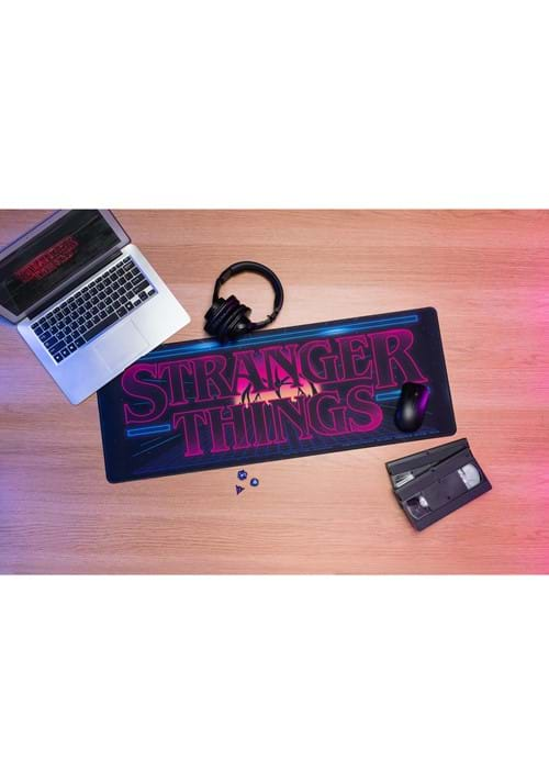 Stranger Things Arcade Logo Desk Mat