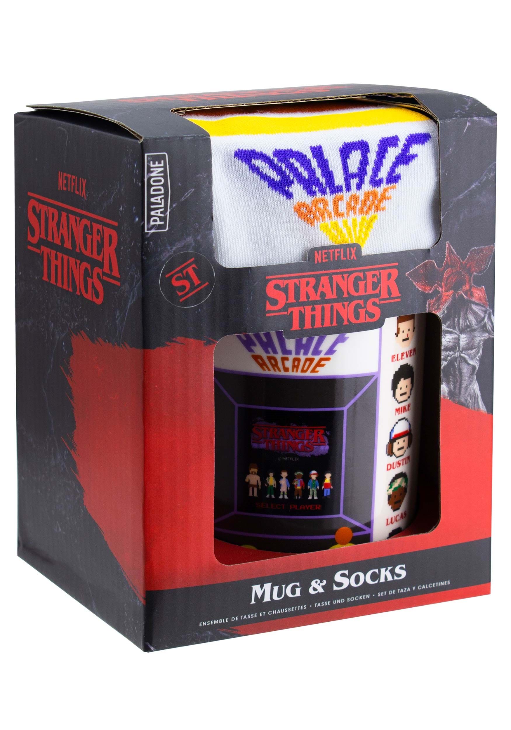 Stranger Things Mug And Socks For Adults