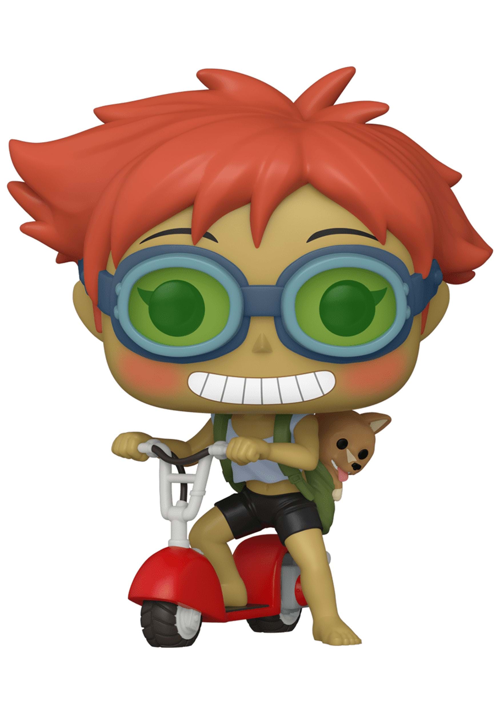 POP! Animation: Cowboy Bebop - Edward On Scooter with Ein