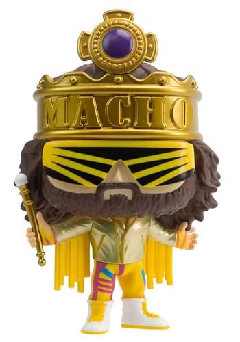 WWE King Macho Man Metallic Pop! Vinyl Figure