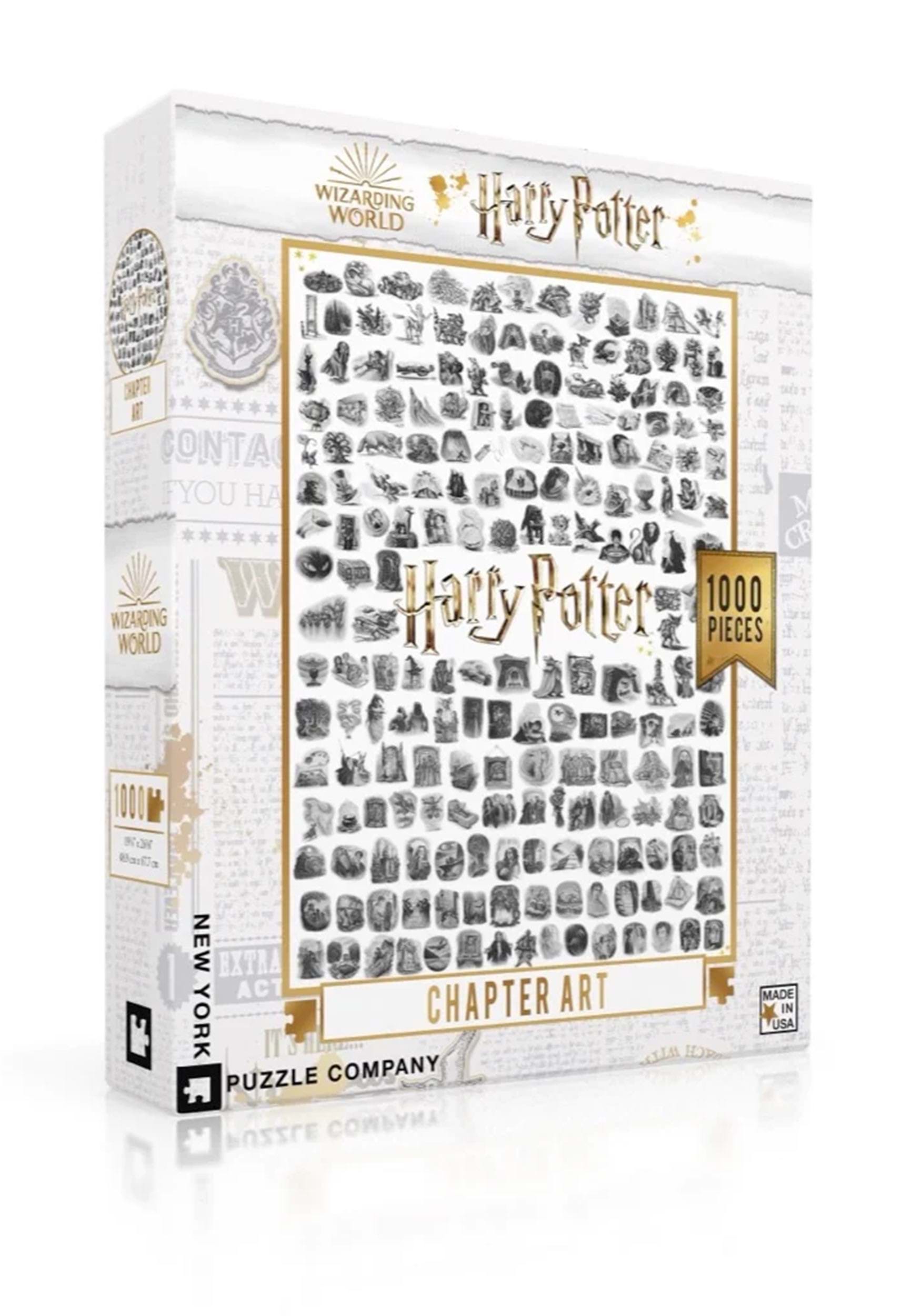 1000 Piece Puzzle Harry Potter Chapter Art
