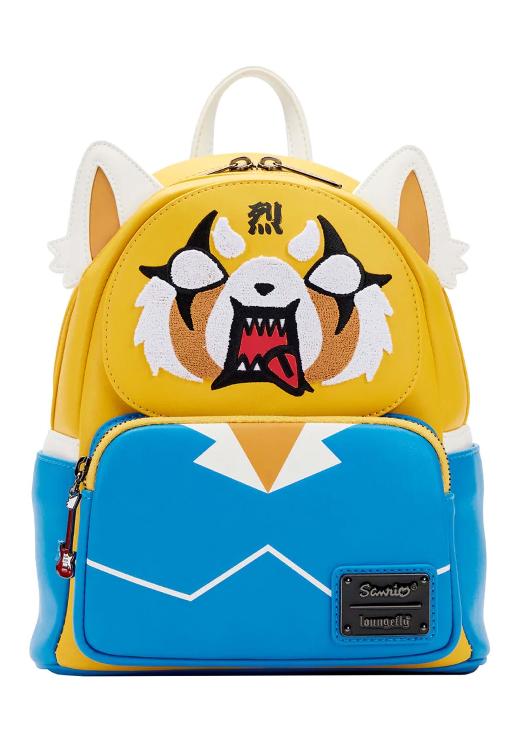 Loungefly Aggretsuko Two Face Cosplay Mini Backpack