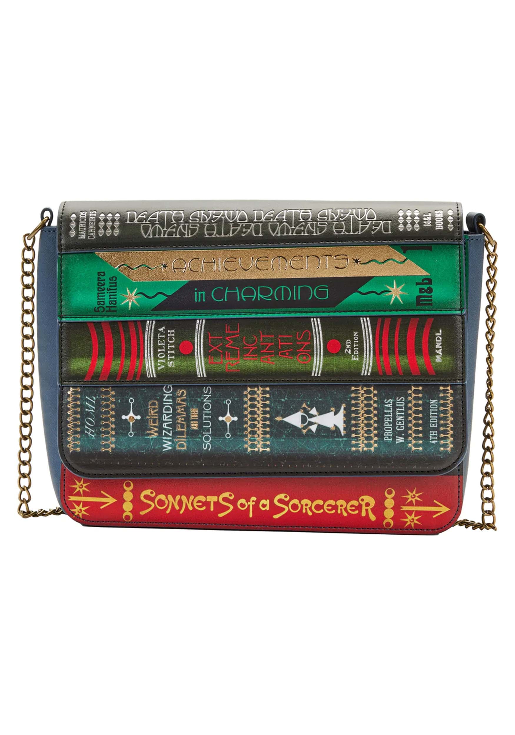 Loungefly Fantastic Beasts Magical Books Chain Strap Bag