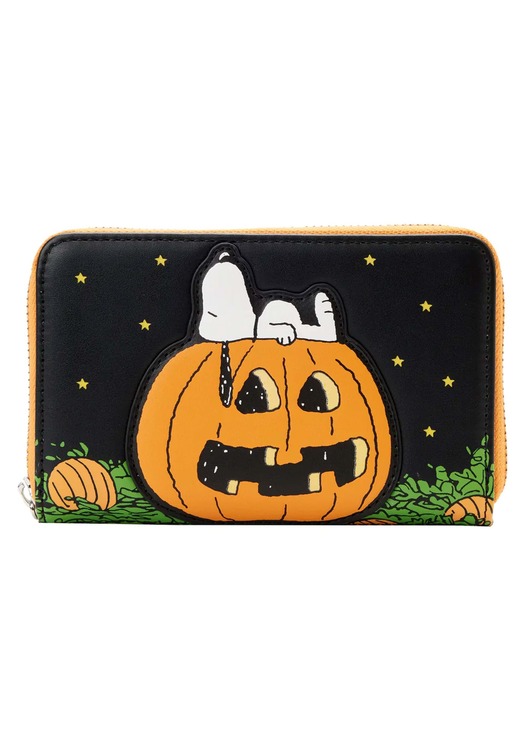 Peanuts Great Pumpkin Snoopy Zip Around Loungefly Wallet