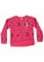 Girls Pink Minnie Mouse AOP Embroidered Sweatshirt Alt 1
