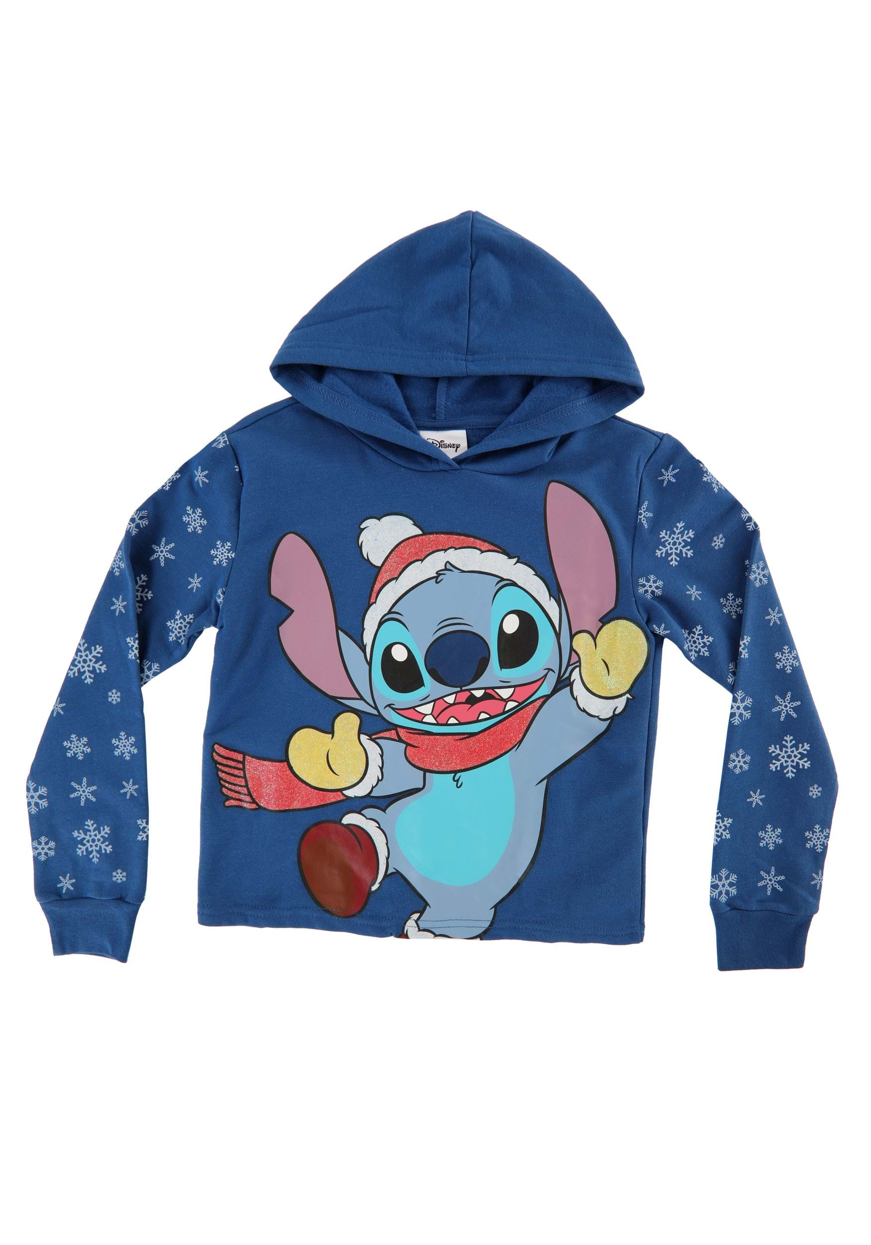 Stitch Holiday Skimmer Hoodie For Girls