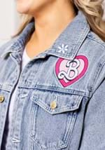 Adult Cakeworthy Barbie Totally Hair Denim Jacket Alt 4