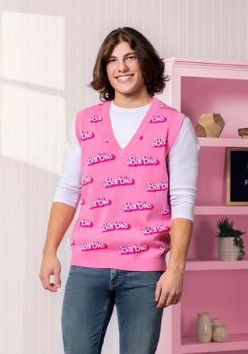 Adult Cakeworthy Barbie Knit Vest