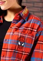 Adult Cakeworthy Spider-Man Flannel Shirt Alt 3