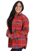 Adult Cakeworthy Spider-Man Flannel Shirt Alt 8