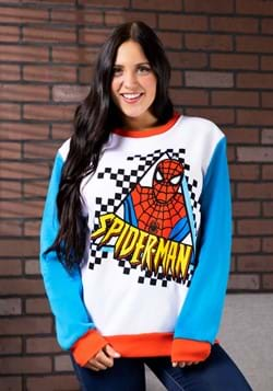 Cakeworthy Unisex Spider-Man Color Block Sweater Alt 1