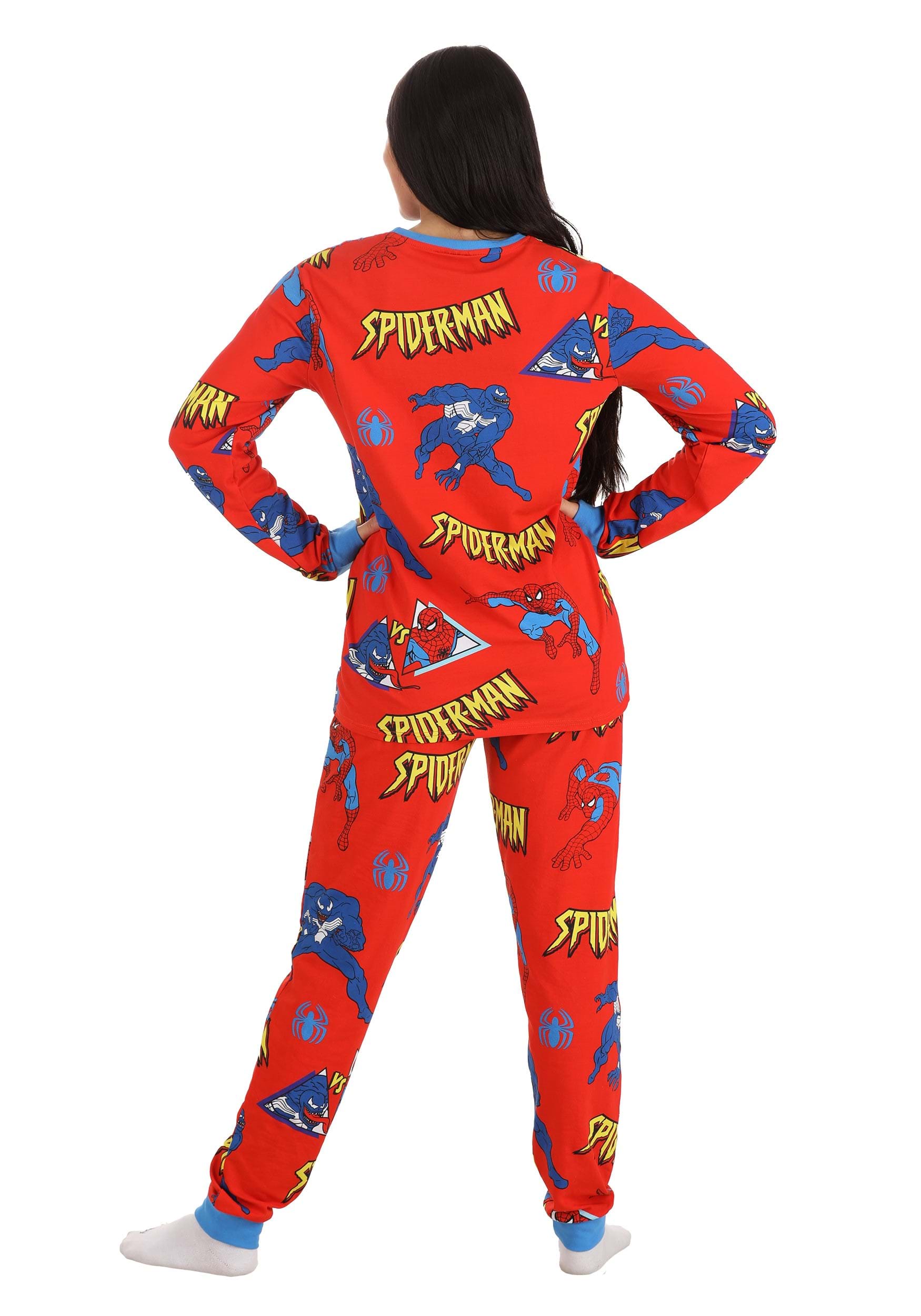 Cakeworthy Unisex Spider-Man PJ Set for Adults