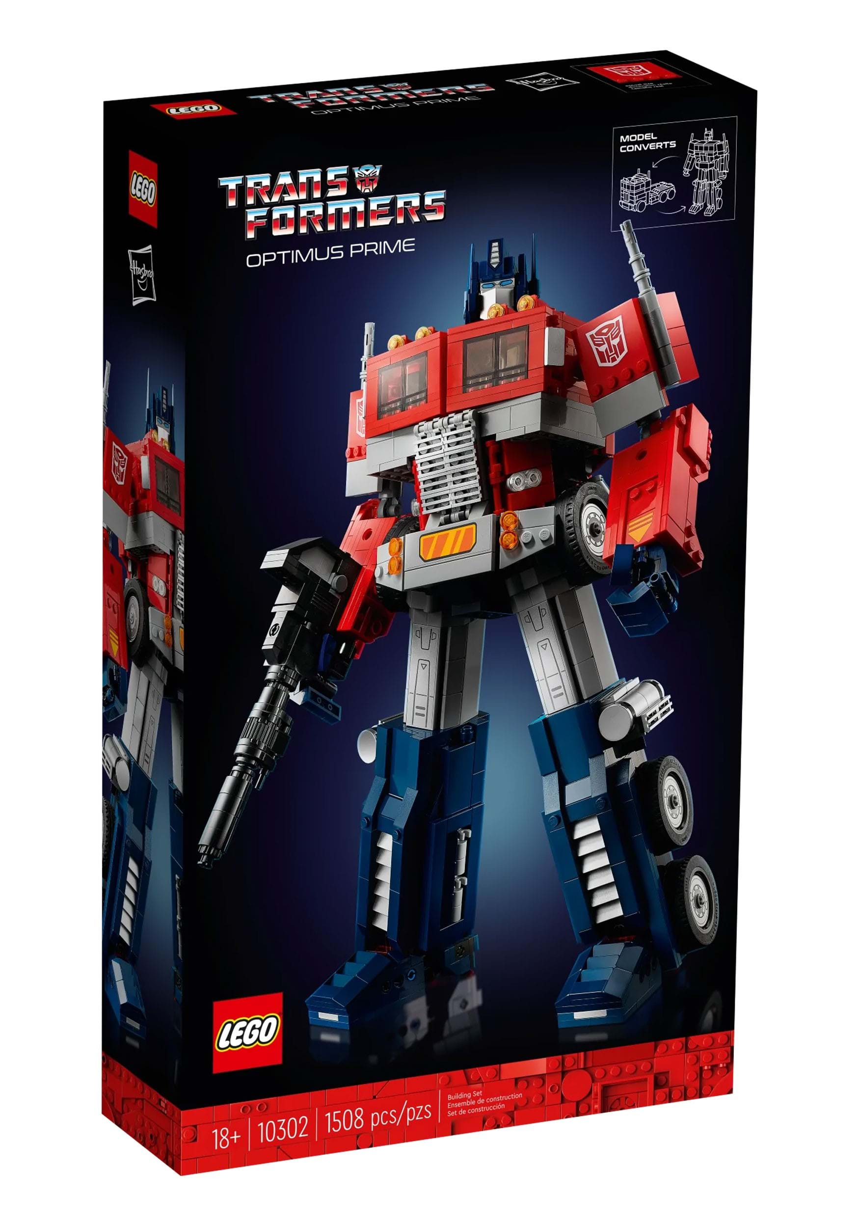 LEGO Transformers Optimus Prime Building Kit