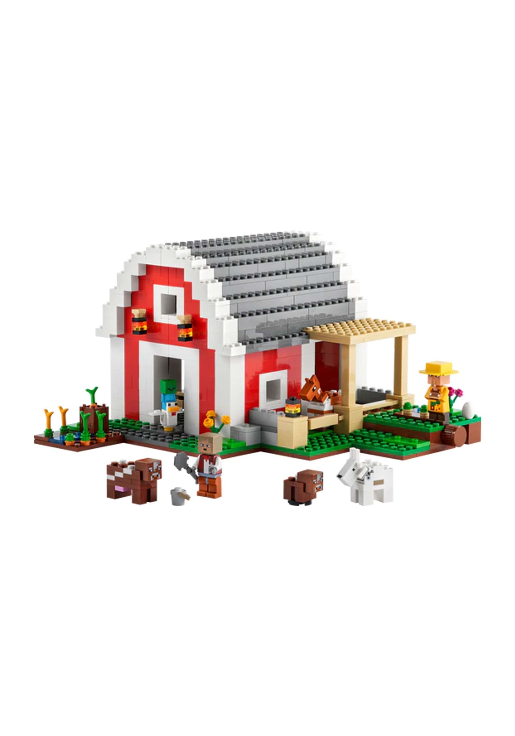 LEGO Minecraft The Red Barn Play Set for Kids