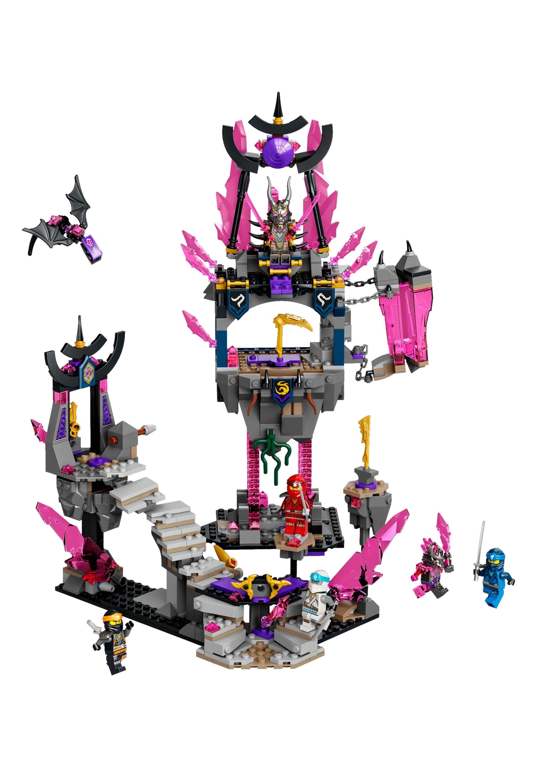 LEGO Ninjago The Crystal King Temple Play Set for Kids