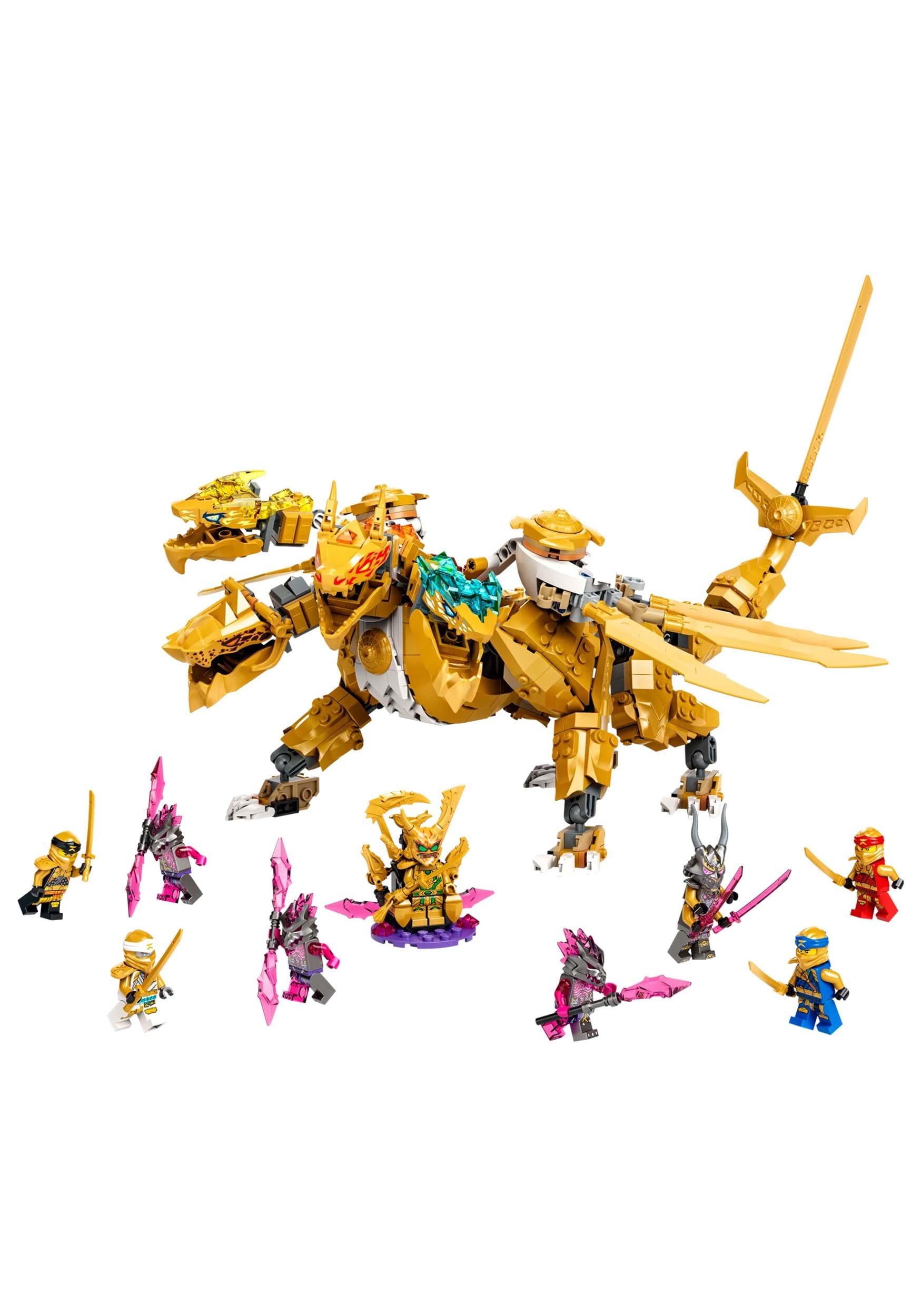 LEGO Ninjago Lloyds Golden Ultra Dragon Set