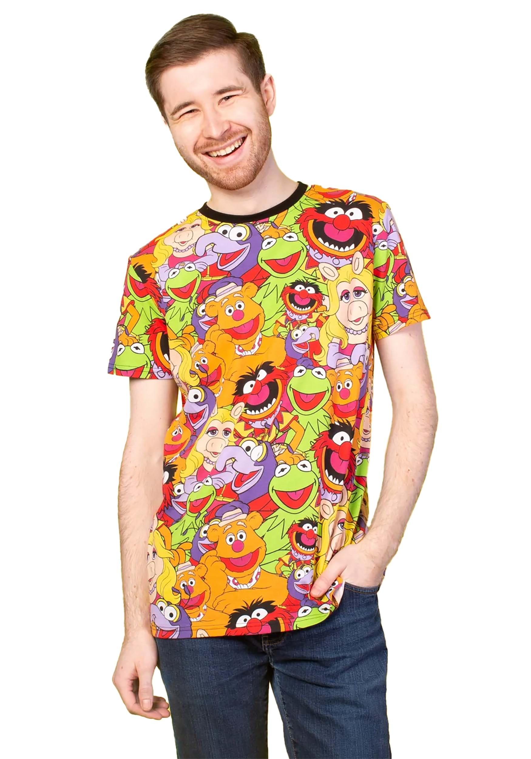 Muppets All Over Print Adult Shirt by Cakeworthy