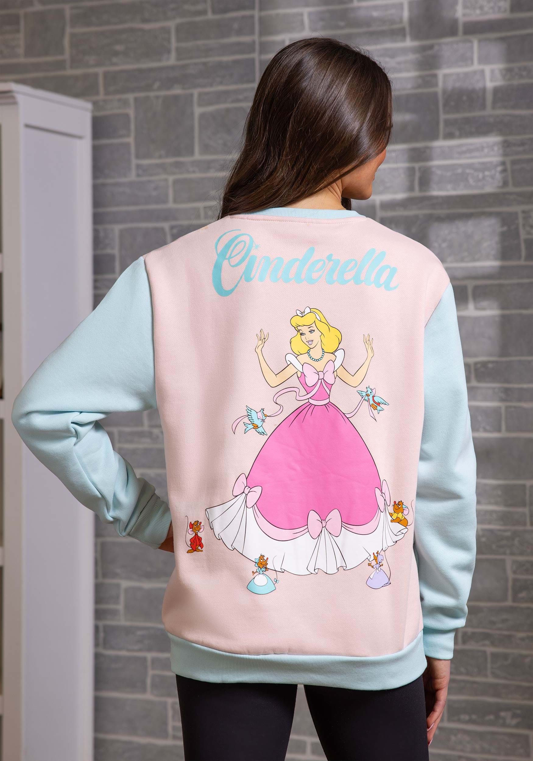 Cakeworthy Adult Cinderella Pink Dress Sweater