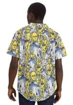 Cakeworthy Star Wars Droid AOP Adult Button Up Shirt Alt 5