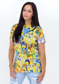 Cakeworthy All Over Print Simpsons Shirt for Adults