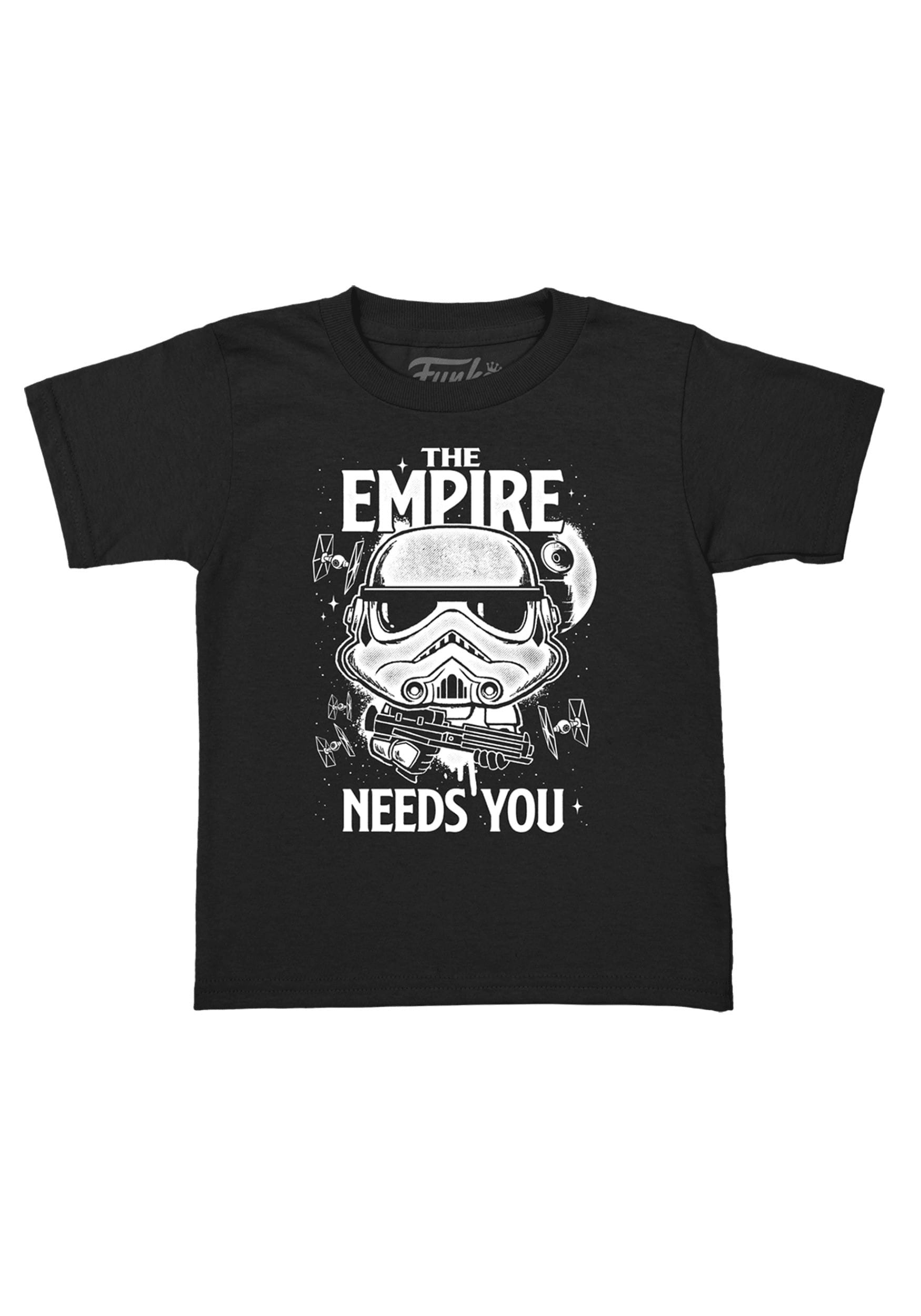 Funko POP! & Kids Tee: Star Wars - Stormtrooper Shirt
