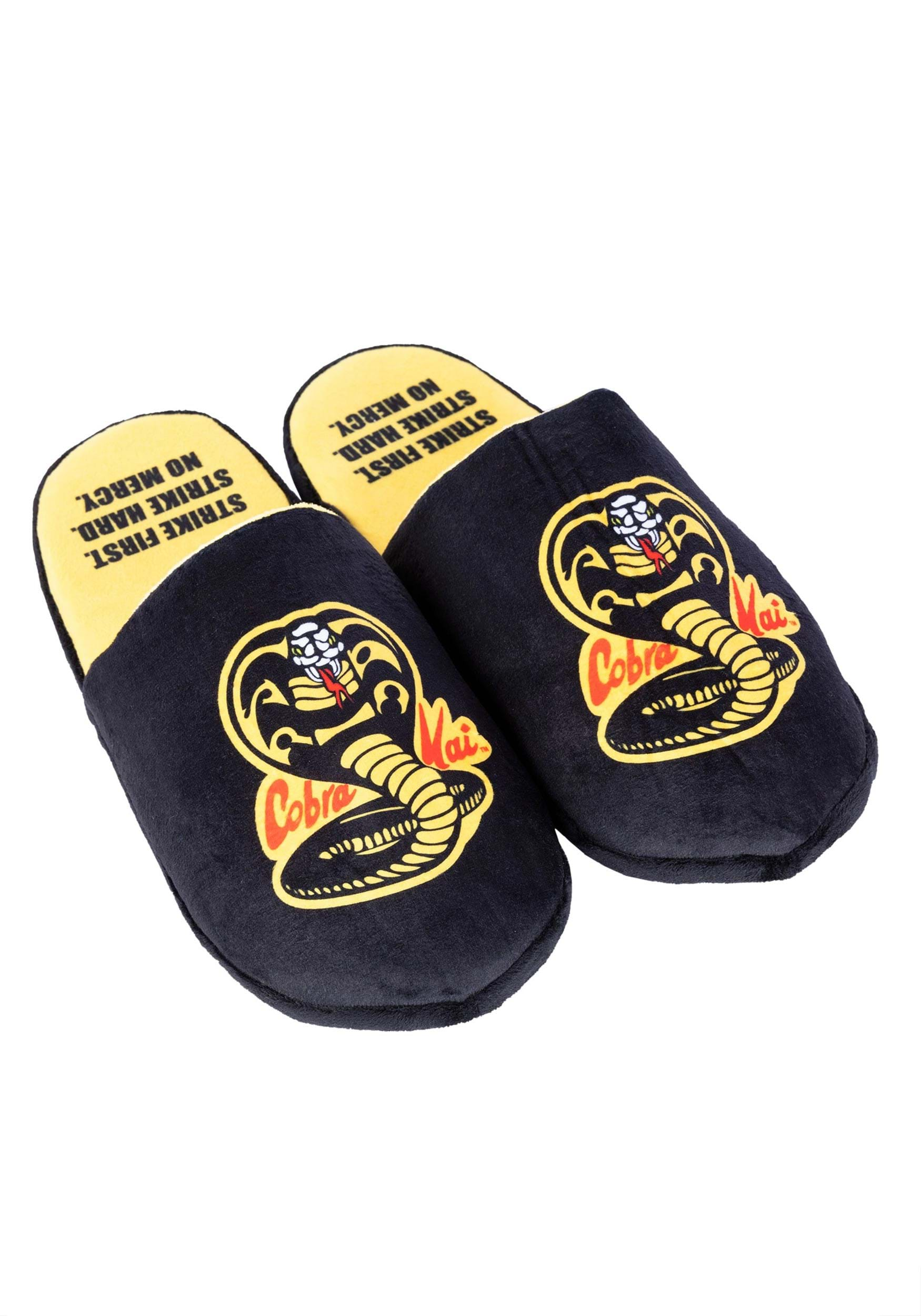 Cobra Kai Adult Slip On Slippers | Cobra Kai Accessories