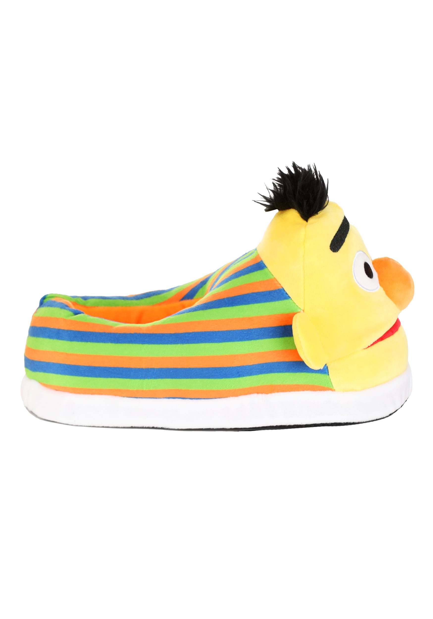 Bert & Ernie Plush Slippers Adults | Sesame Street Gifts