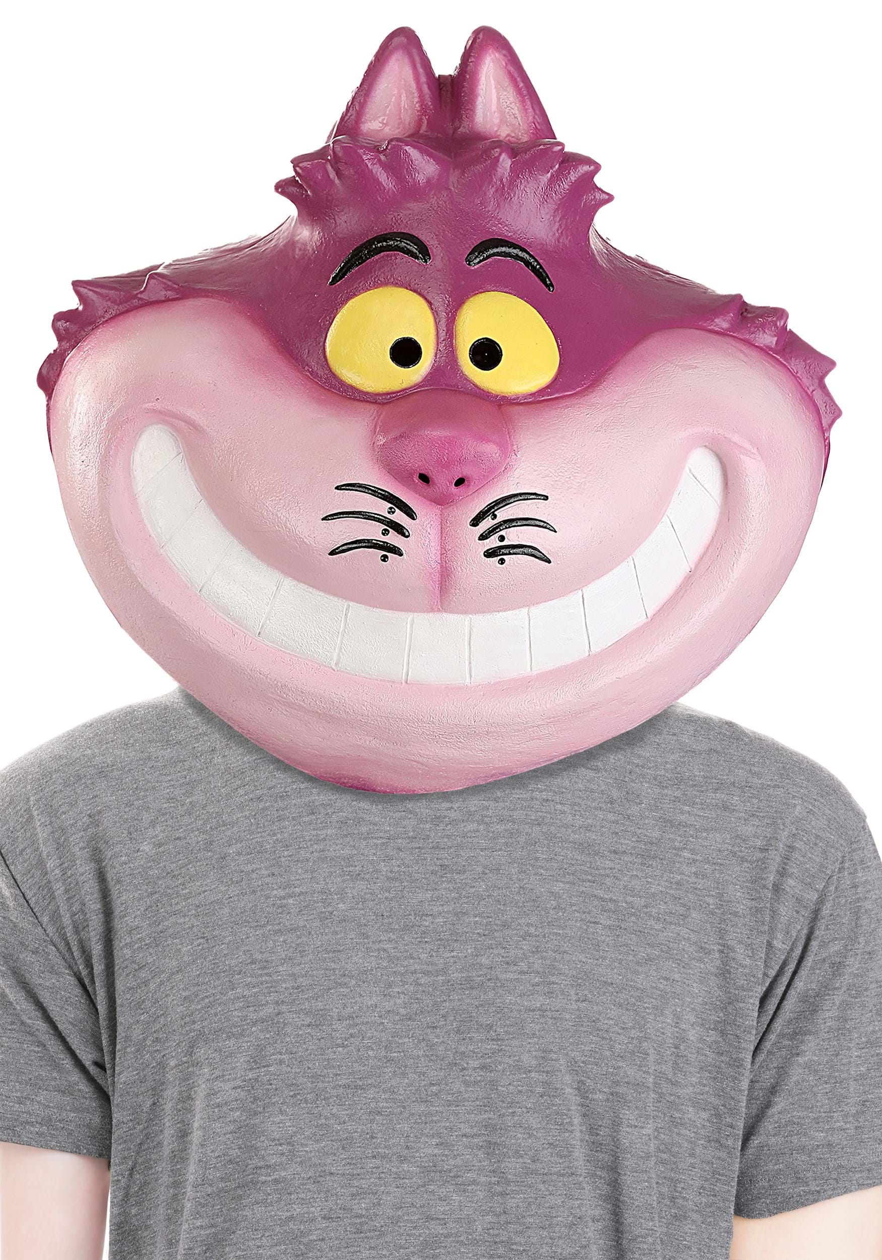 Cheshire Cat Deluxe Latex Adult Costume Mask | Costume Accessories