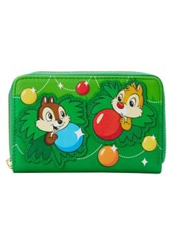 LOUNGEFLY DISNEY CHIP AND DALE ORNAMENTS ZIP AROUN