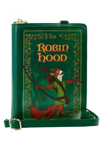 Loungefly Disney Book Robin Hood Convertible Mini Backpack