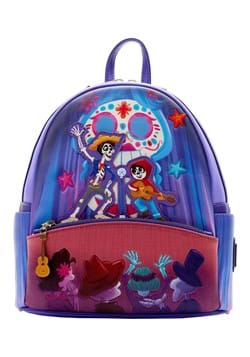 Loungefly Coco Miguel and Hector Performance Mini Backpack