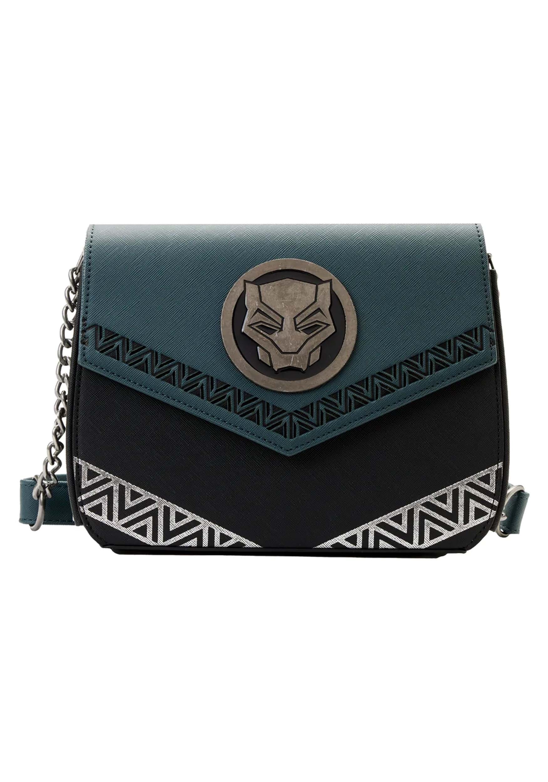 Loungefly Black Panther Wakanda Forever Crossbody Bag for Women