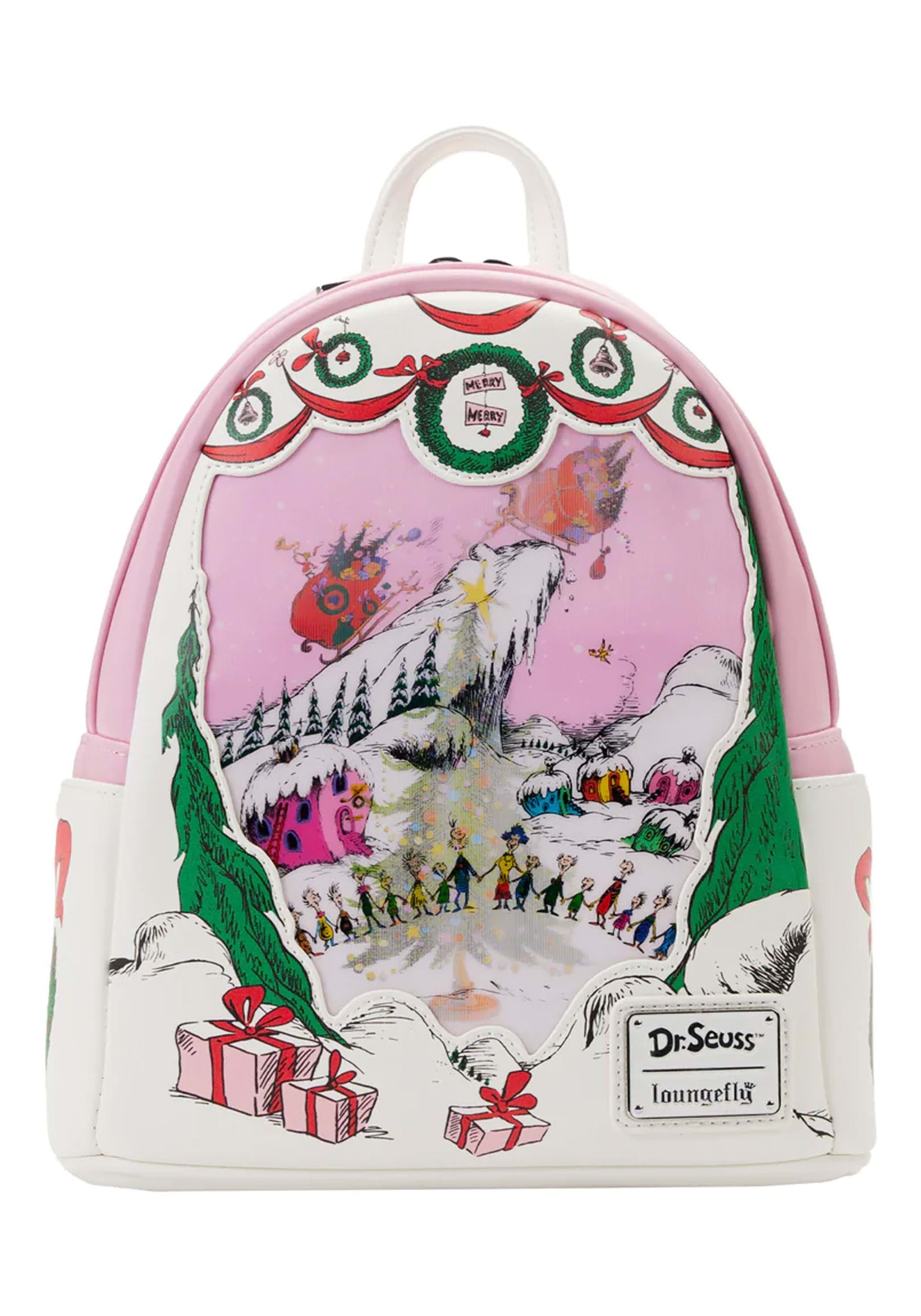 Loungefly The Grinch Lenticular Scene Mini Backpack