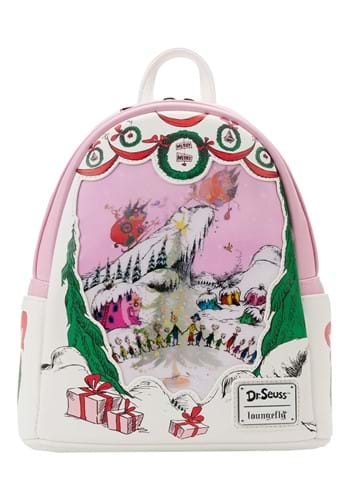 Loungefly Dr. Seuss' The Grinch Scene Mini Backpack