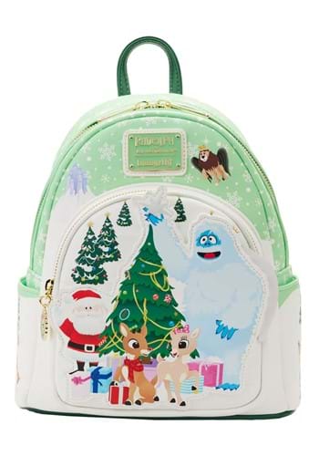 Loungefly Rudolph Holiday Group Mini Backpack Alt 1