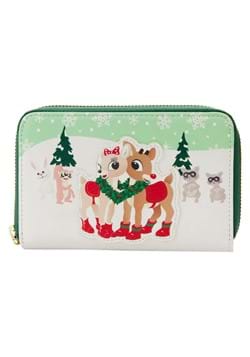 Loungefly Rudolph Merry Couple Zip-Around Wallet