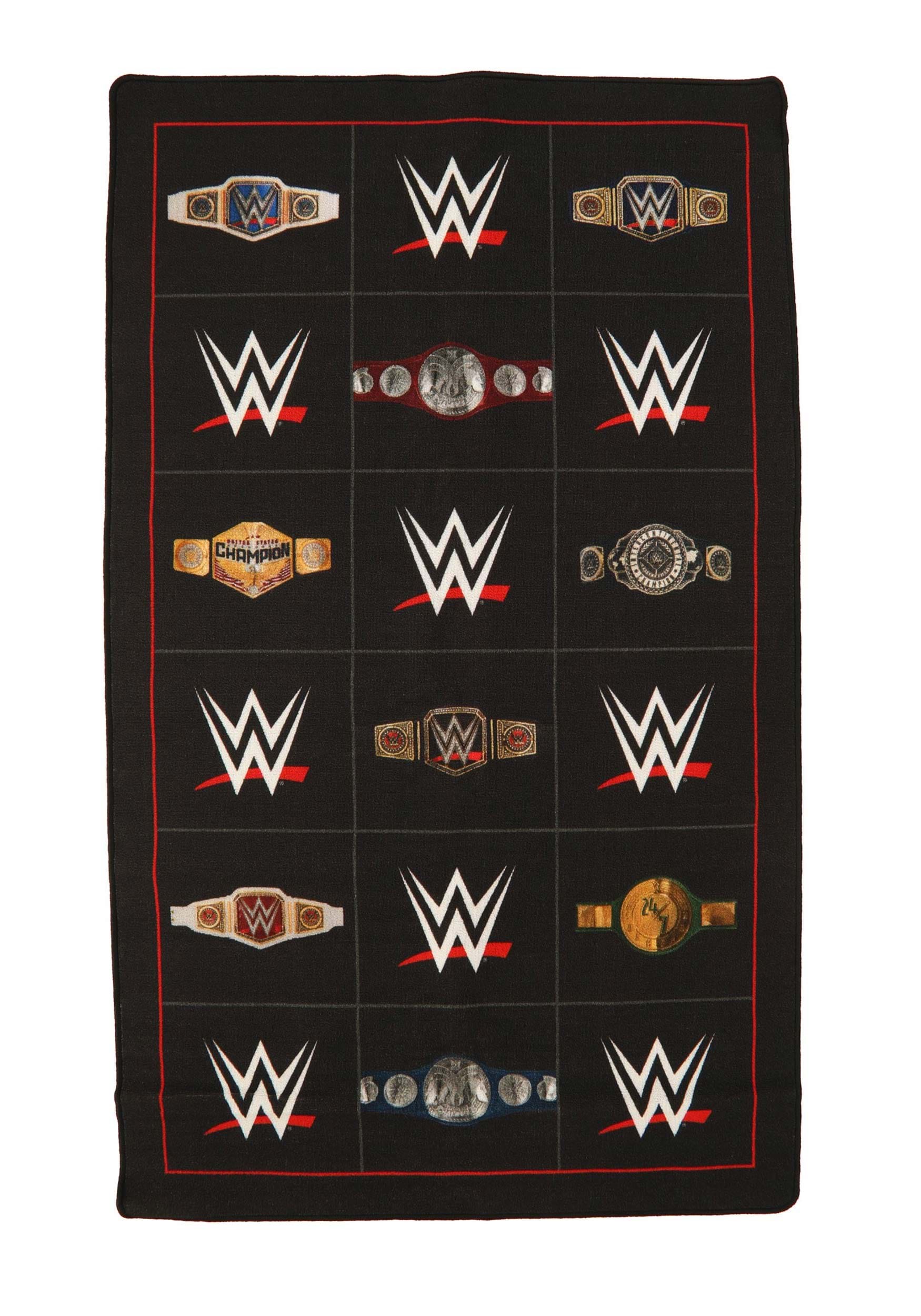 Championship Belt WWE Rug