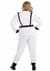 White Astronaut Plus Size Costume Alt 1