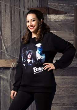 Cakeworthy Adult Elvira Gravestone Pullover Alt 1