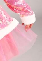 Pink Santa Claus Costume for Girls Alt 4