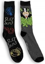 Adult 2 Pack Monopoly Crew Socks