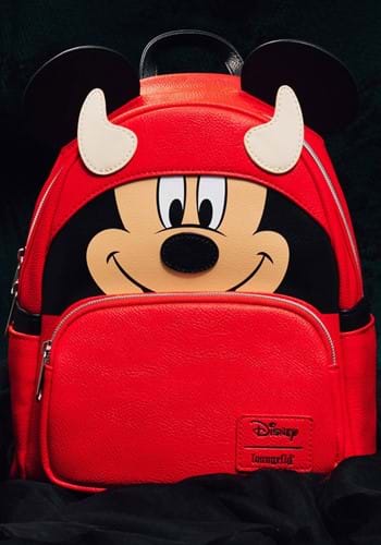 Loungefly Mickey Mouse Halloween Devil Mickey Mini Backpack