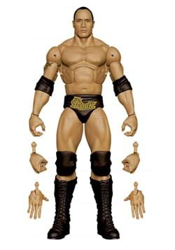 WWE WrestleMania Elite The Rock Action Figure