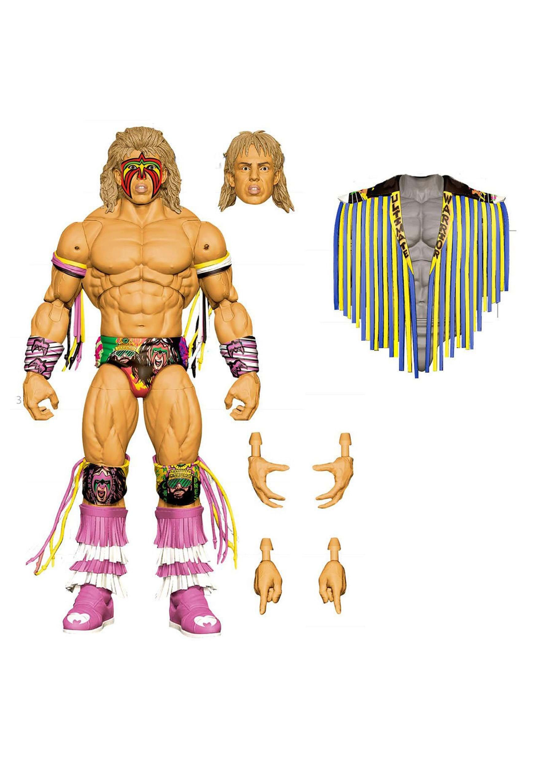 Wwe ultimate warrior action on sale figure