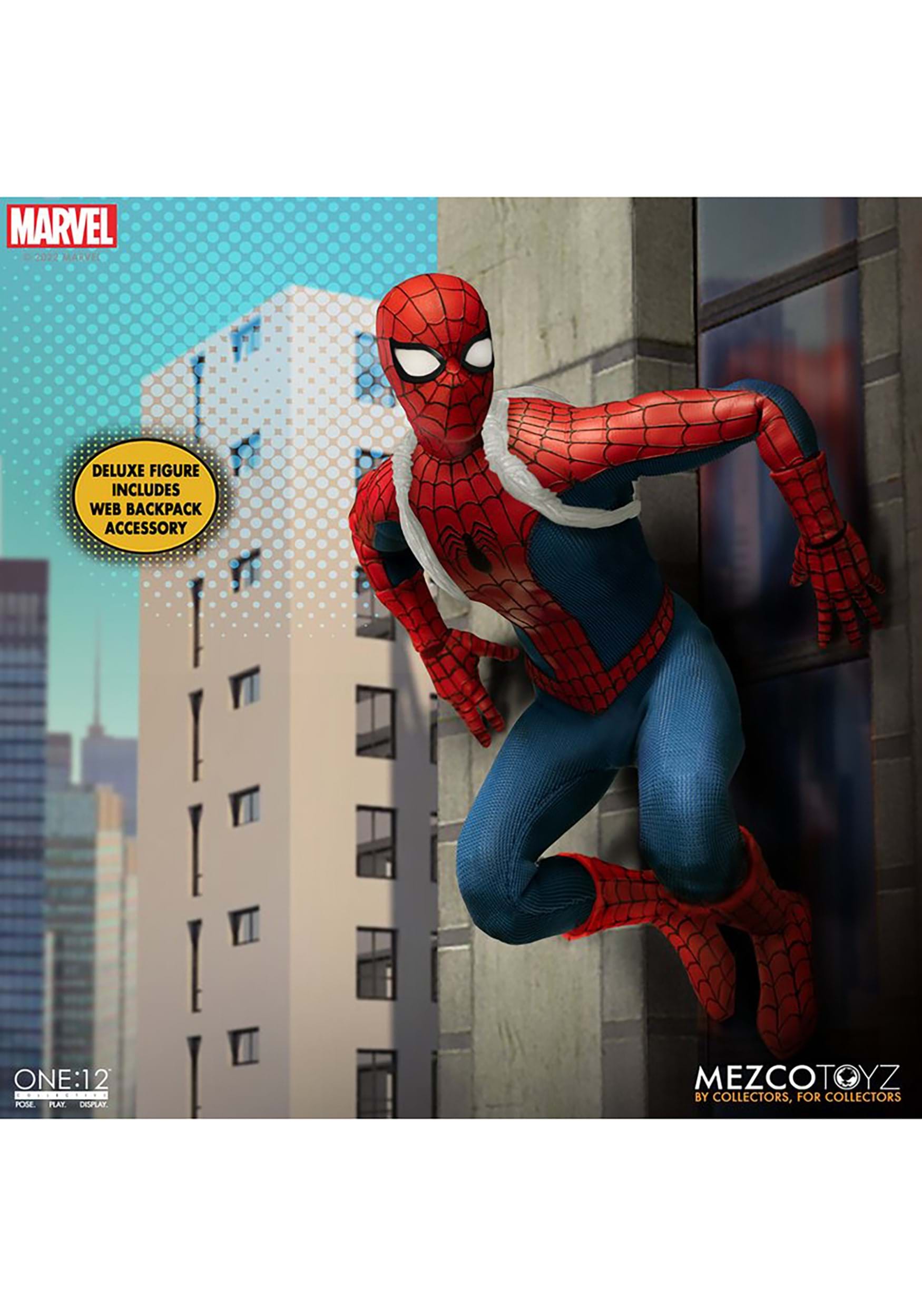  Mezco Toys One: 12 Collective: Marvel Spider-Man Homecoming  Action Figure : Toys & Games