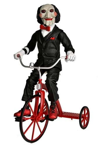 Saw Billy Puppet on Tricycle 12-Inch Action Figure