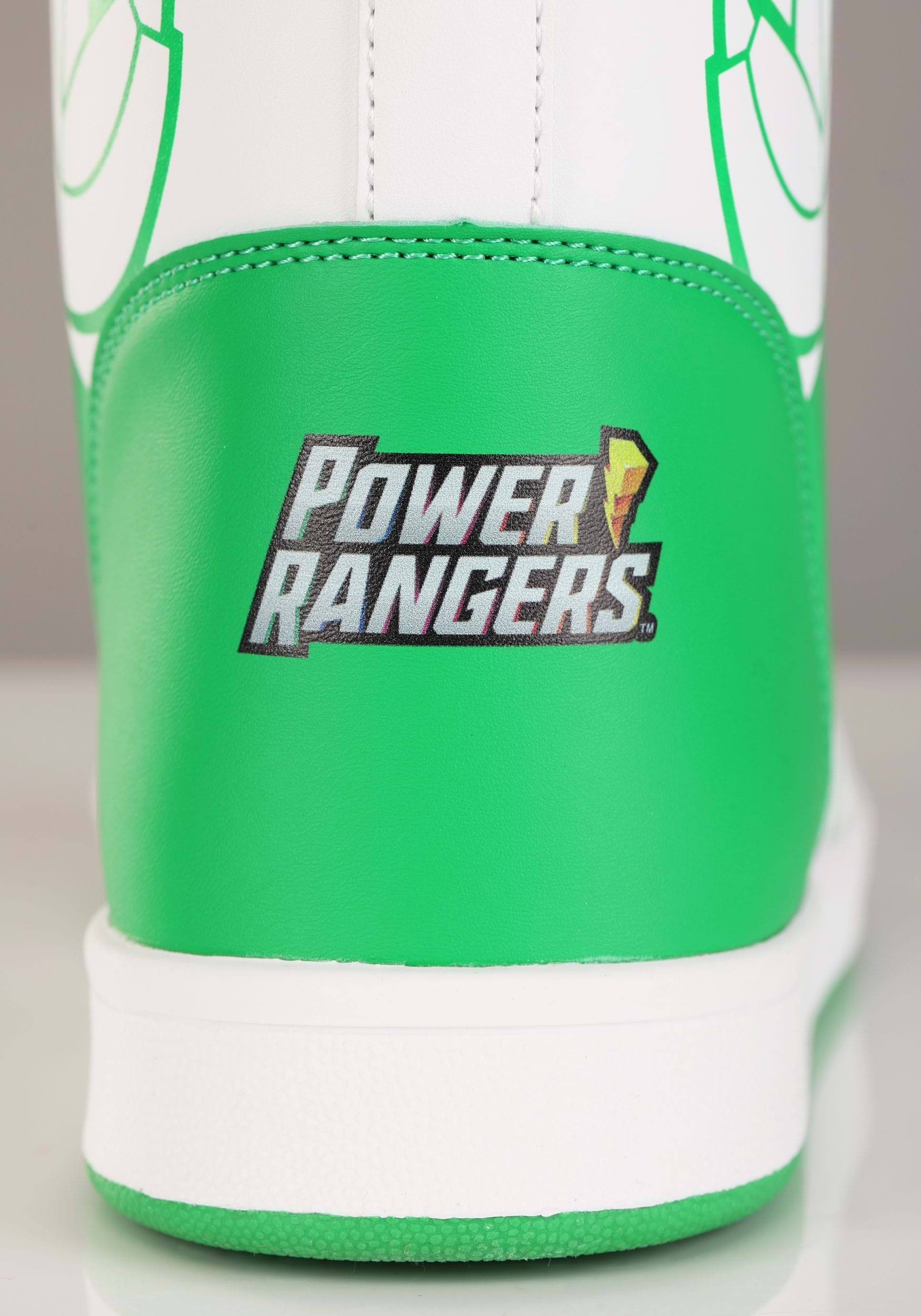 Green Costume Inspired Power Rangers Sneakers